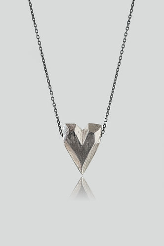 Medium Wild Heart Silver