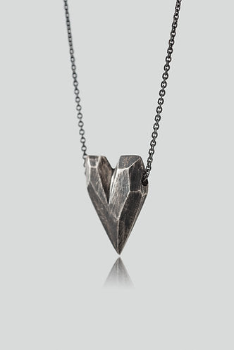 Large Wild Heart Silver